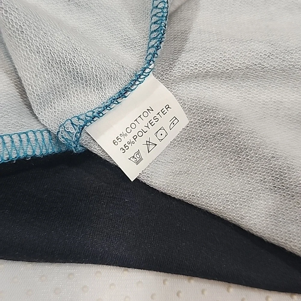 Etcyy Sweatshirt Active Streetwear Zipper Ombre Jacket. M - Picture 12 of 13